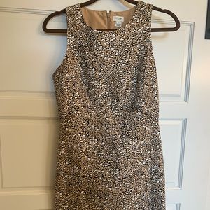 J Crew work dress, leopard print